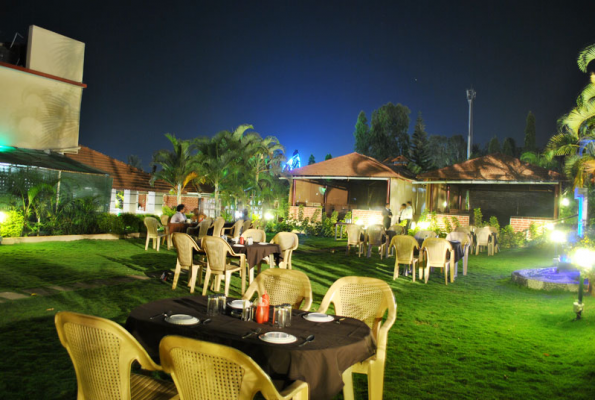 Lawn at Grand Maurya Hotel And Resort