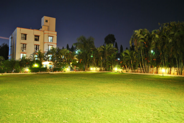 Lawn at Grand Maurya Hotel And Resort