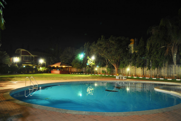 Poolside at Grand Maurya Hotel And Resort