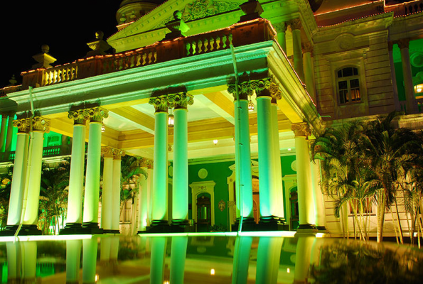 Lawn at Lalitha Mahal Palace Hotel