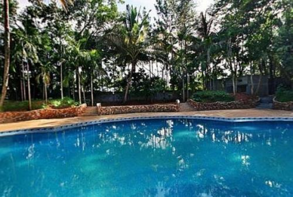 Poolside at Chitravana Resorts