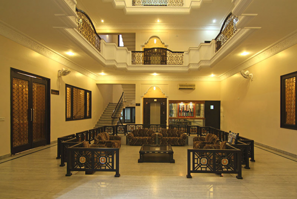 Hall at Le Grand Hotel