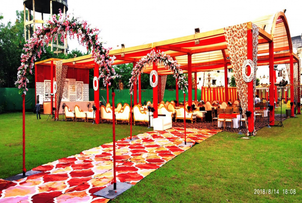 Lawn at Vaishali Mandapam