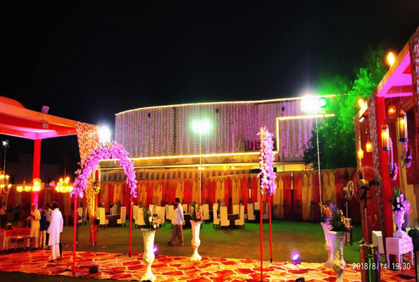 Lawn at Vaishali Mandapam