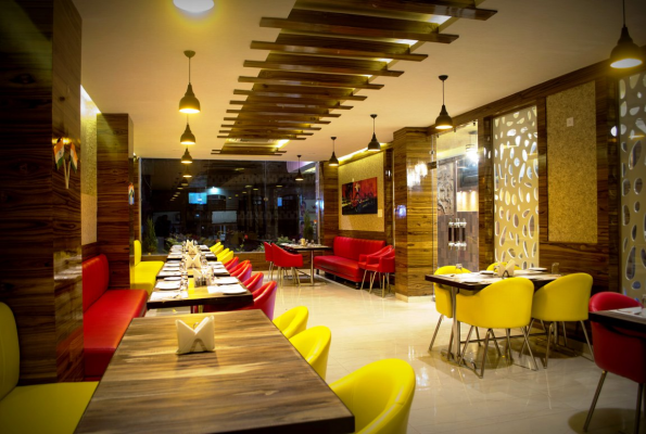 Restaurant at Hotel Prashant Grand