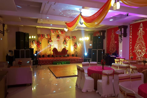 Hall 1 at Hotel Madhuban