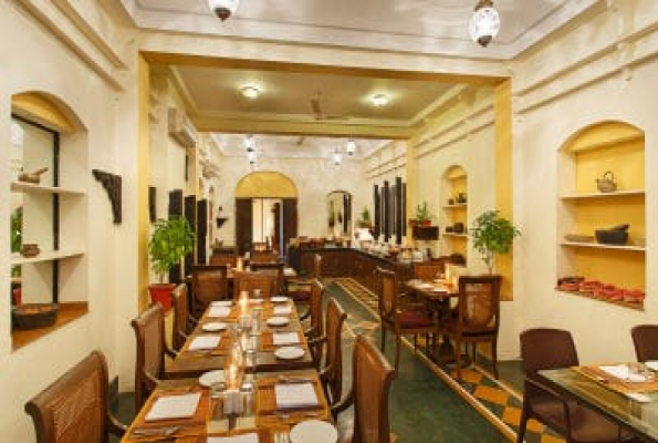 Restaurant at Haveli Hari Ganga