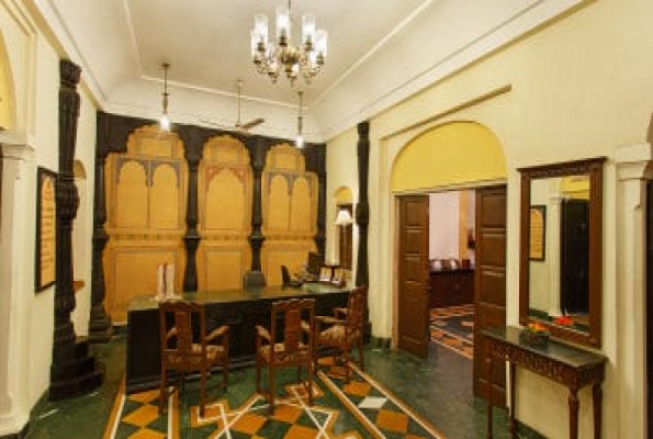 Hall at Haveli Hari Ganga