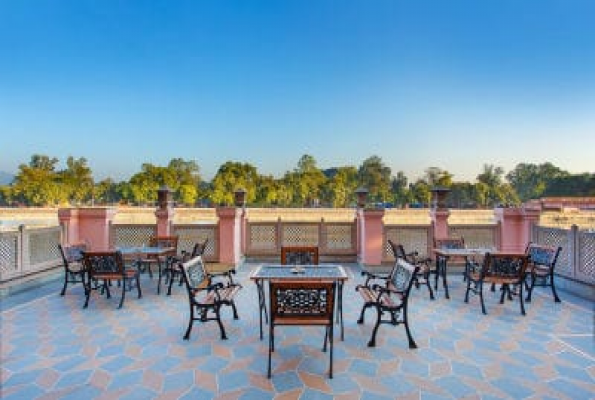 Rooftop at Haveli Hari Ganga