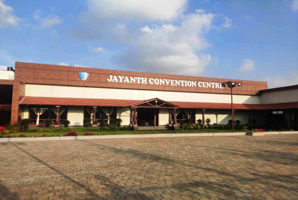 Dining hall at Jayanth Convention Center