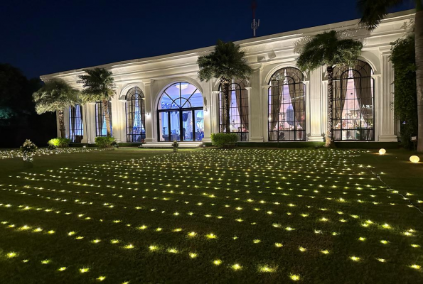 Glass House & Lawn at Luxera Hotels Banquets Convention & Catering