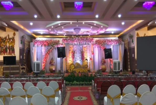 Dining Hall at Vishnu Priya Convention Centre