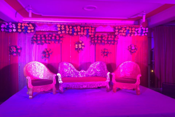 Hall at Krishna Banquet & Party Lawn