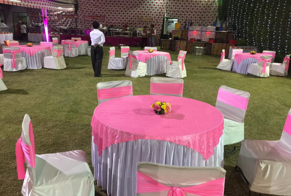 Hall at Krishna Banquet & Party Lawn