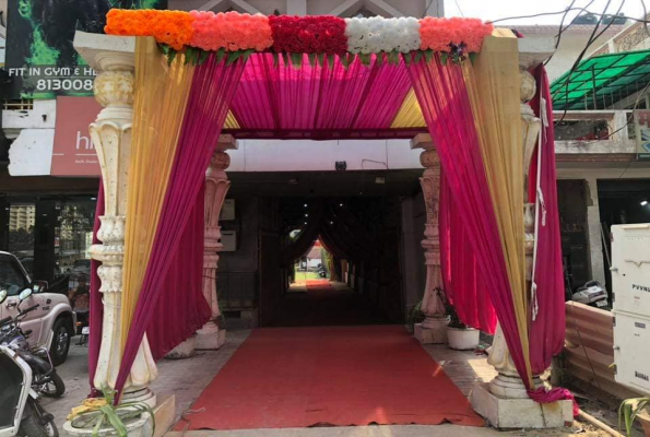 Hall at Krishna Banquet & Party Lawn