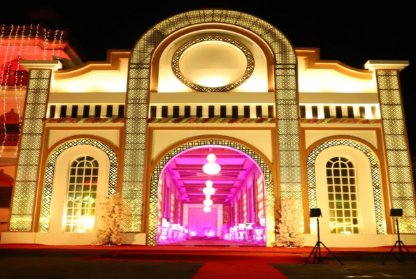 Lawn and Hall at Shubham Farms