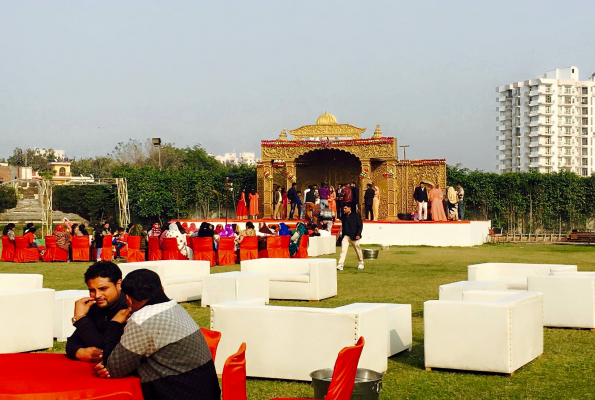 Lawn at Vinayak Greens