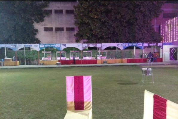 Lawn at Omraj Wedding Venue