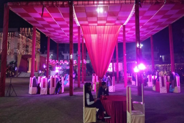 Lawn at Omraj Wedding Venue