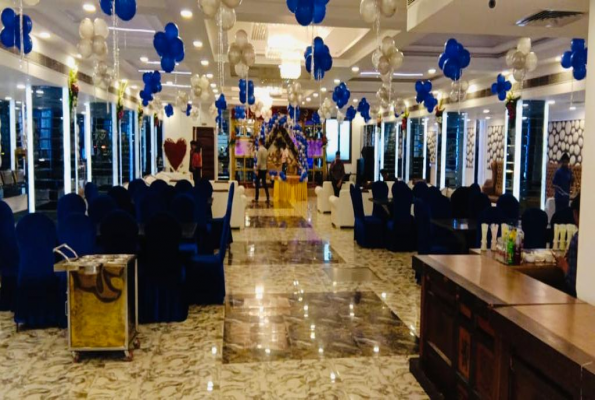 First Floor Party Hall at J3S Banquet By Meraki