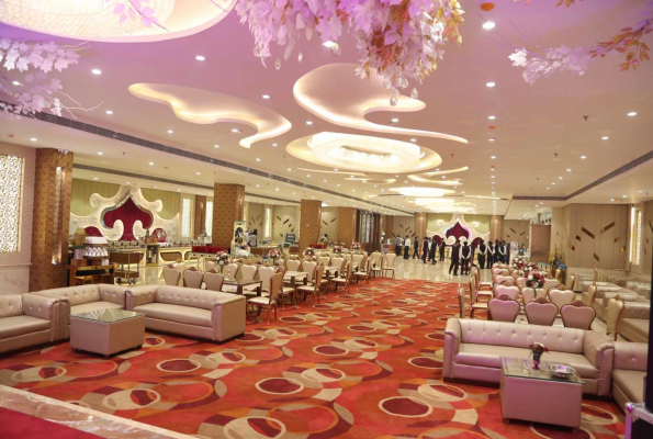 Hall 3 at La Maurya Banquet