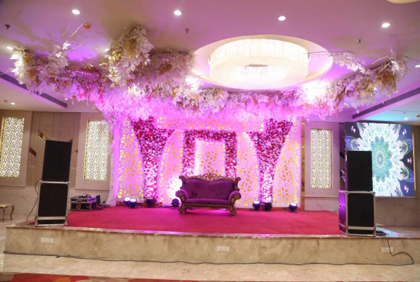 Hall 3 at La Maurya Banquet