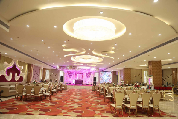 Hall 3 at La Maurya Banquet