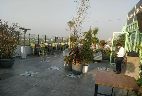 Terrace Sky Bar at Distillery Gurgaon