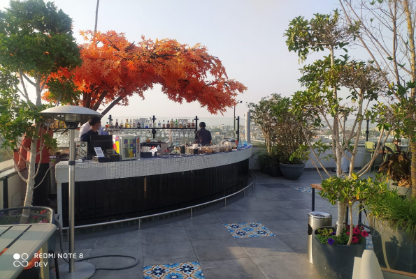Terrace Sky Bar at Distillery Gurgaon