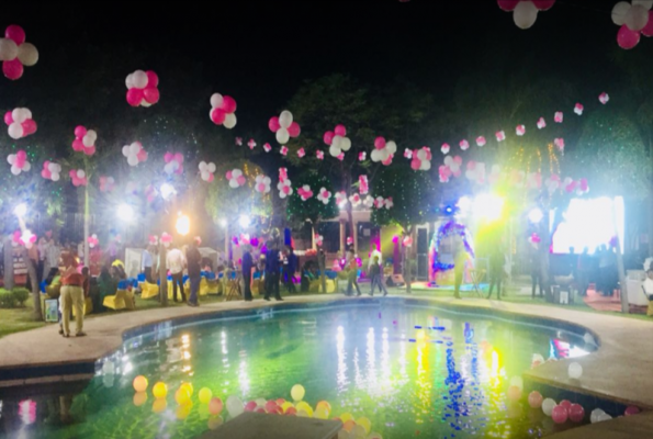 Poolside at Royal Gold Resort