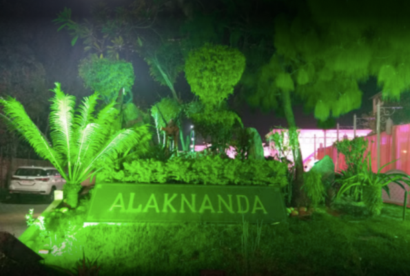 Lawn at Hotel Alaknanda