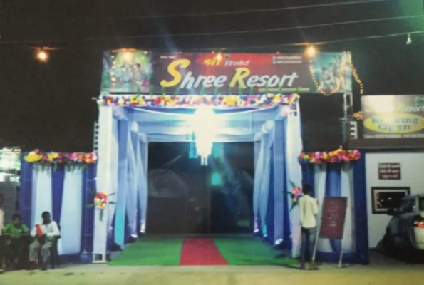 Hall at Shree Resort