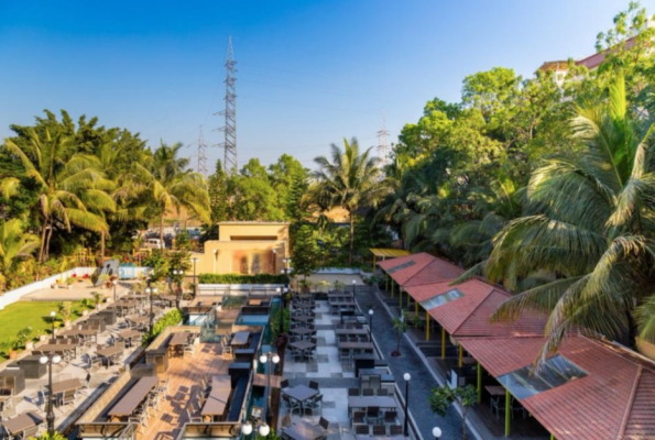 Lawn at Hotel Rajwada