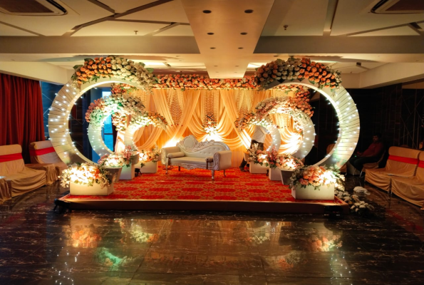 Hall at Shivana Banquets