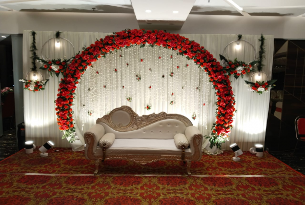 Hall at Shivana Banquets