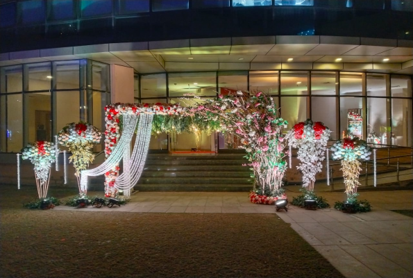 Hall at Shivana Banquets