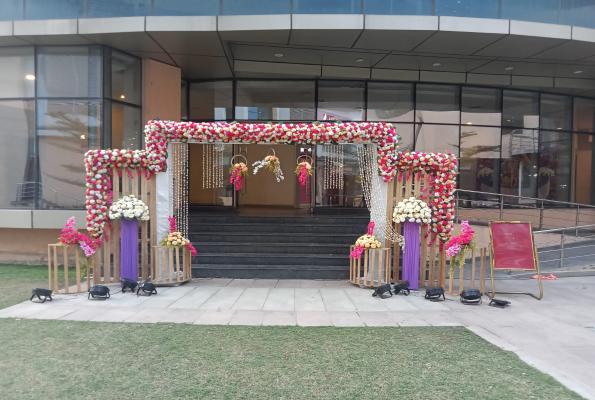 Terrace at Shivana Banquets