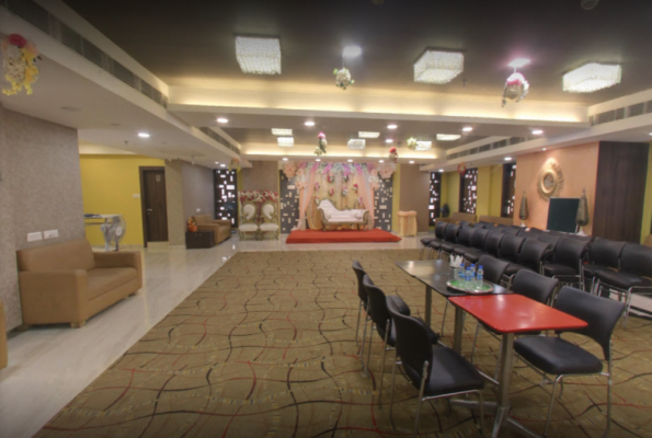 Hall at Vinayak Gold Banquets