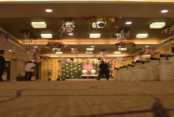 Hall at Vinayak Gold Banquets