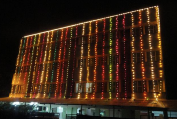 Hall at Hotel Shreeman