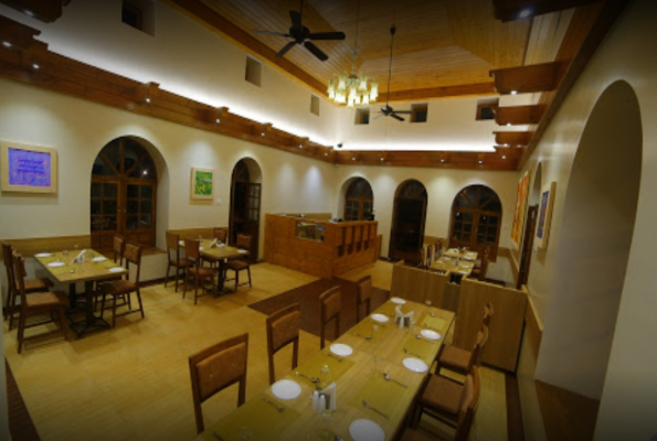 Hall at Aamrai Resort