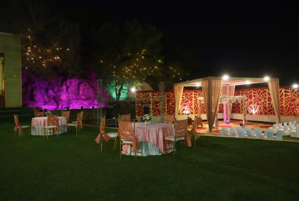 Upper Lawn And Banquet at Silky Green Valley