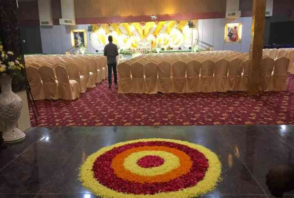 Hall 1 at Vijaya Banquets