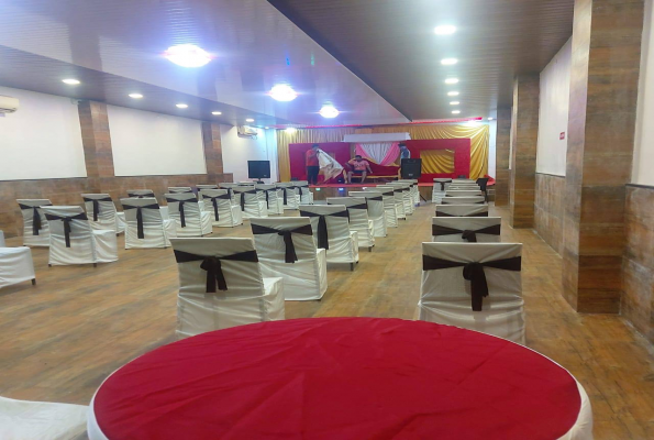 Hall at Hotel Grand Purandar