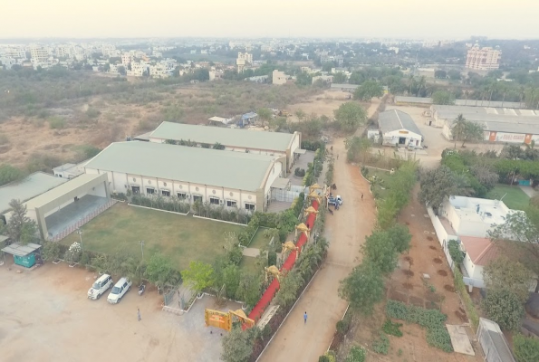 Lawn at Vishwanaadha Gardens