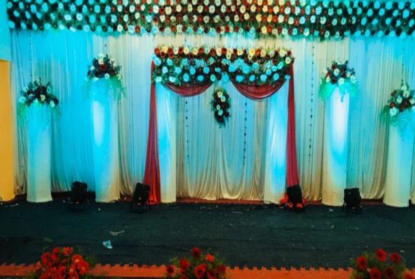 Hall 1 at Vaaraahi Banquet Halls