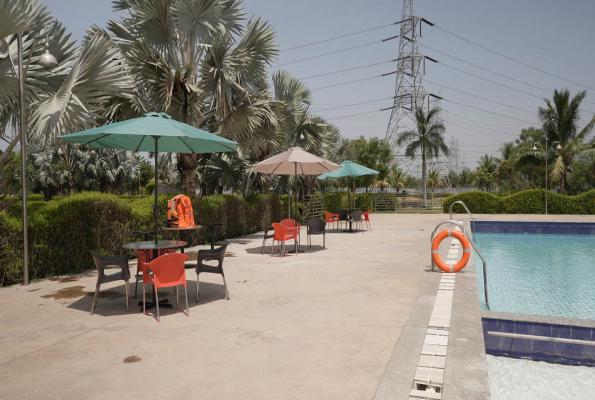 Pool Side Area at Malhaar Resort