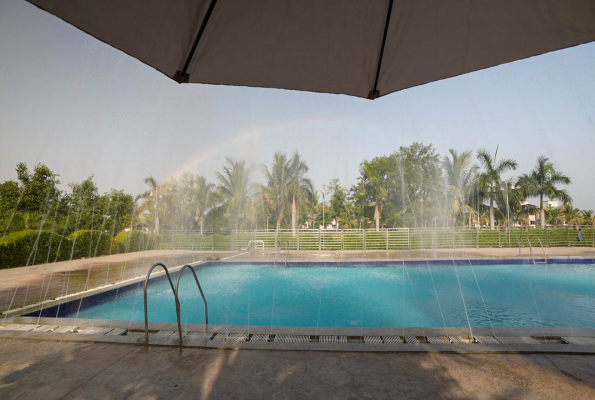 Pool Side Area at Malhaar Resort
