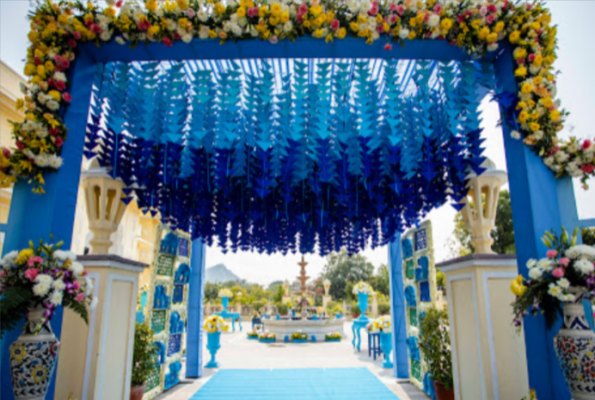 Raj Bagh Lawn at Hotel Raj Bagh Palace