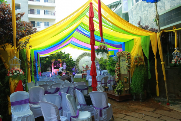 Hall at Ajji Mane Comforts